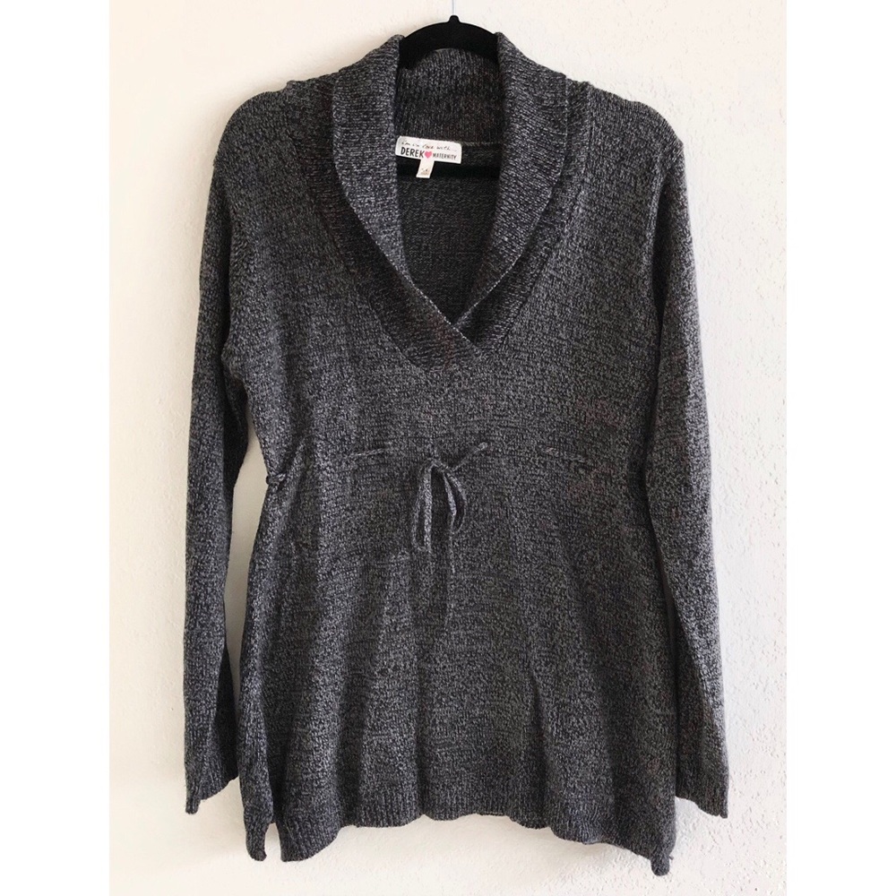 Charcoal Maternity Sweater
